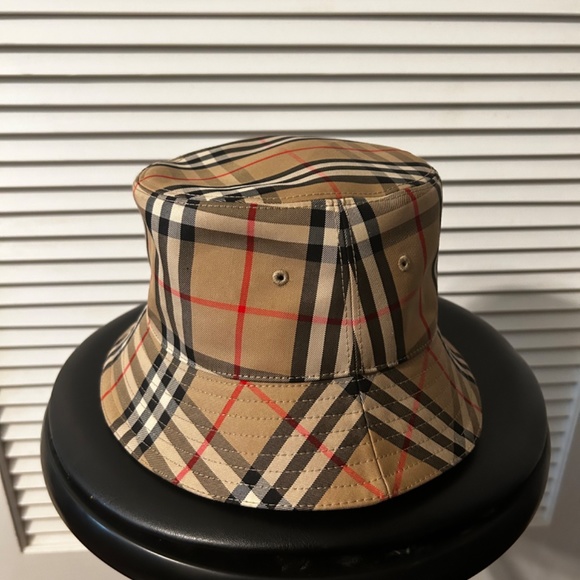 Burberry twill bucket hat Medium - Picture 5 of 5